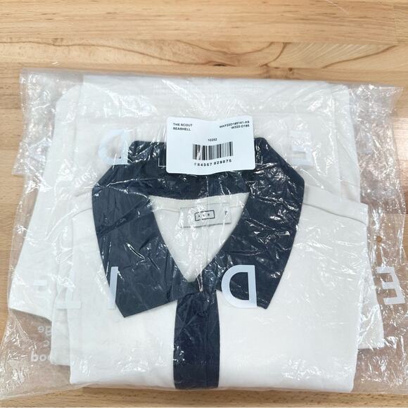 AYR The Scout Dress in Seashell Collared NEW Cream Navy Preppy size XS - Picture 9 of 10